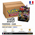 Pokémon - CASE - 6 Displays de 36 Boosters en Français - ME05 Nuit Noire - CARDYU