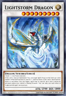 Lightstorm Dragon MAMO-FR082 Ultra Rare - Yu-Gi-Oh! Magnificent Monsters