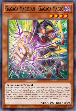 Gagaga Magician - Gagaga Magic MAMO-FR011 Ultra Rare - Yu-Gi-Oh! Magnificent Monsters