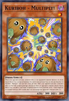 Kuriboh - Multiply! MAMO-FR002 Ultra Rare - Yu-Gi-Oh! Magnificent Monsters