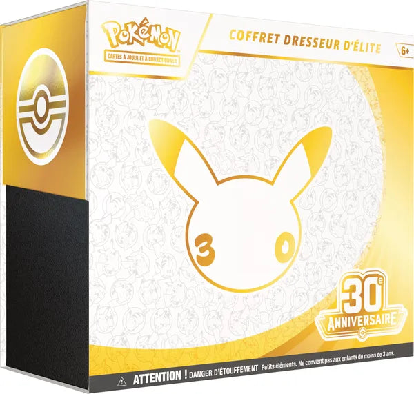 Pokémon JCC : Coffret Dresseur d'élite 30e Anniversaire - FR