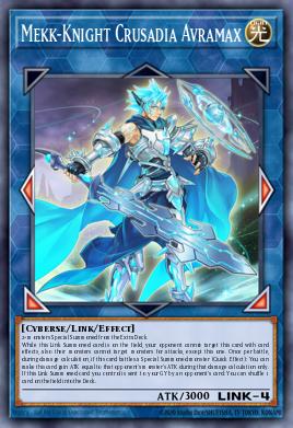 Mekk-Knight Crusadia Avramax MAMO-EN037 Secret Rare