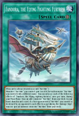 Fandora, the Flying Fighting Furtress MAMO-FR105 Ultra Rare - Yu-Gi-Oh! Magnificent Monsters