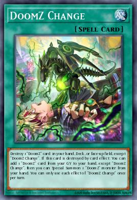 DoomZ Change MAMO-FR104 Ultra Rare - Yu-Gi-Oh! Magnificent Monsters
