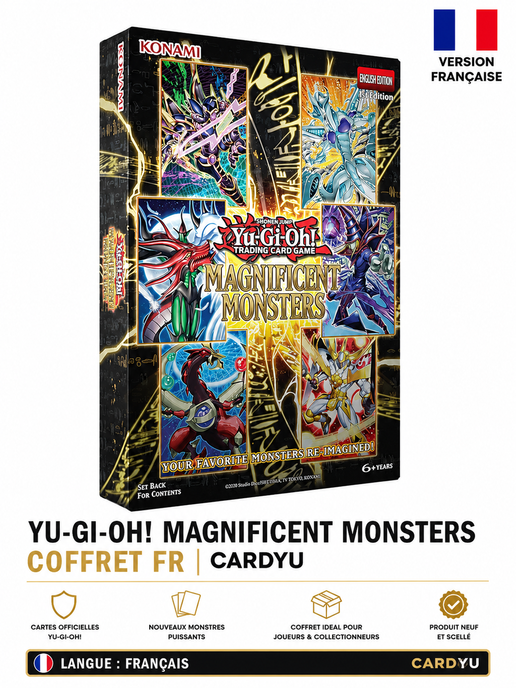 Yu-Gi-Oh! Magnificent Monsters – Coffret FR | CARDYU