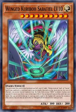 Winged Kuriboh Sabatiel LV10 MAMO-FR006 Ultra Rare - Yu-Gi-Oh! Magnificent Monsters