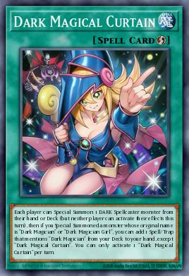Dark Magical Curtain MAMO-FR003 Ultra Rare - Yu-Gi-Oh! Magnificent Monsters
