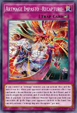Artmage Impasto -Recapture- MAMO-FR120 Ultra Rare - Yu-Gi-Oh! Magnificent Monsters