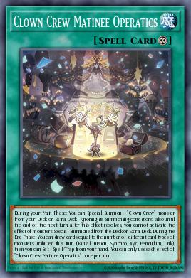 Clown Crew Matinee Operatics MAMO-FR110 Ultra Rare - Yu-Gi-Oh! Magnificent Monsters