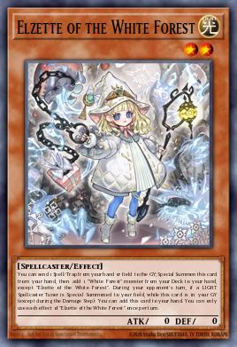 Elzette of the White Forest MAMO-FR052 Ultra Rare - Yu-Gi-Oh! Magnificent Monsters