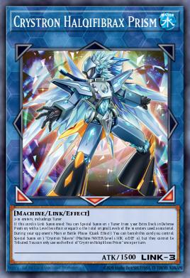 Crystron Halqifibrax Prism MAMO-FR126 Secret Rare - Yu-Gi-Oh! Magnificent Monsters