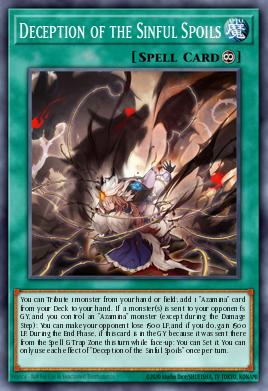 Deception of the Sinful Spoils MAMO-FR098 Ultra Rare - Yu-Gi-Oh! Magnificent Monsters