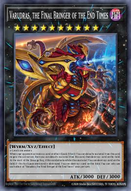 Varudras, the Final Bringer of the End Times MAMO-FR084 Ultra Rare - Yu-Gi-Oh! Magnificent Monsters