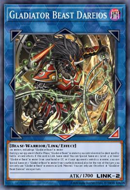 Gladiator Beast Dareios MAMO-FR089 Ultra Rare - Yu-Gi-Oh! Magnificent Monsters