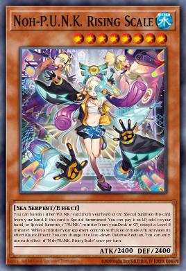Noh-P.U.N.K. Rising Scale MAMO-FR058 Ultra Rare - Yu-Gi-Oh! Magnificent Monsters