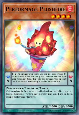 Performage Plushfire MAMO-FR045 Ultra Rare - Yu-Gi-Oh! Magnificent Monsters