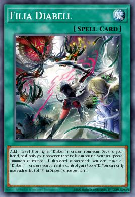 Filia Diabell MAMO-FR100 Ultra Rare - Yu-Gi-Oh! Magnificent Monsters