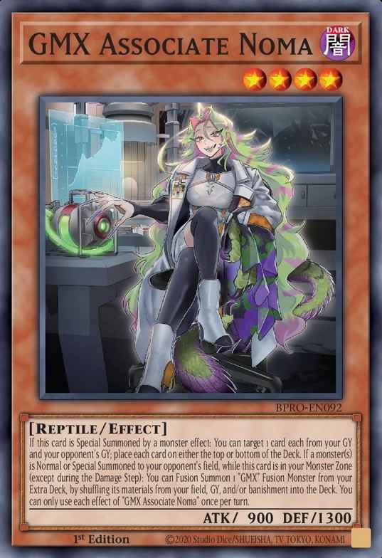GMX Associate Noma MAMO-FR069 Ultra Rare - Yu-Gi-Oh! Magnificent Monsters