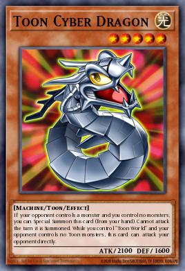 Toon Cyber Dragon MAMO-FR043 Ultra Rare - Yu-Gi-Oh! Magnificent Monsters