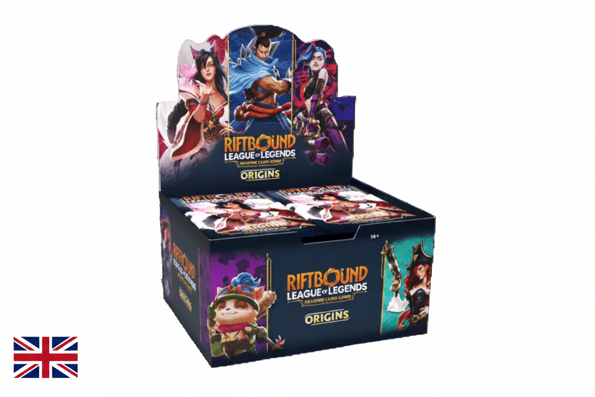 Riftbound – Display – Origins – Boite de 24 boosters en anglais - reprint - CARDYU