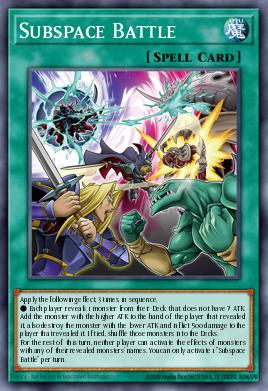 Subspace Battle MAMO-FR111 Ultra Rare - Yu-Gi-Oh! Magnificent Monsters