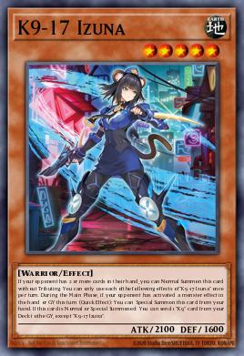 K9-17 Izuna MAMO-FR062 Ultra Rare - Yu-Gi-Oh! Magnificent Monsters