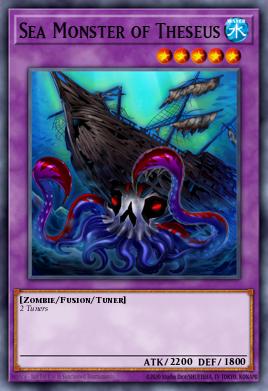 Sea Monster of Theseus MAMO-FR071 Ultra Rare - Yu-Gi-Oh! Magnificent Monsters