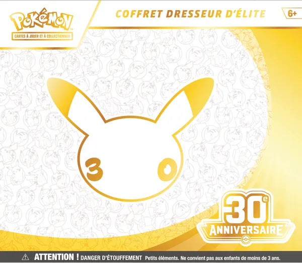 Pokémon JCC : Coffret Dresseur d'élite 30e Anniversaire - FR