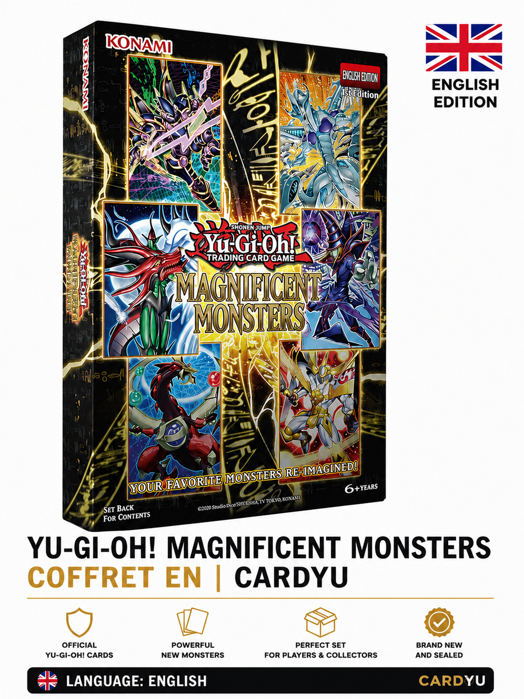 Yu-Gi-Oh! Magnificent Monsters – Coffret EN | CARDYU