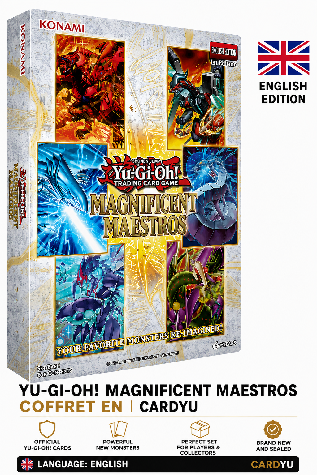 Yu-Gi-Oh! Magnificent Maestros – Coffret EN | CARDYU