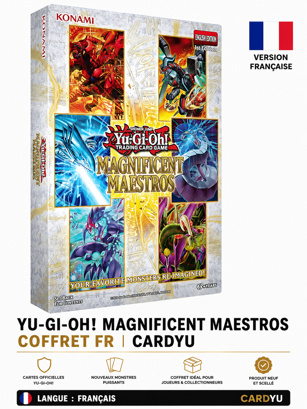 Yu-Gi-Oh! Magnificent Maestros – Coffret FR | CARDYU